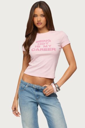 Full Time Hot Girl T Shirt
