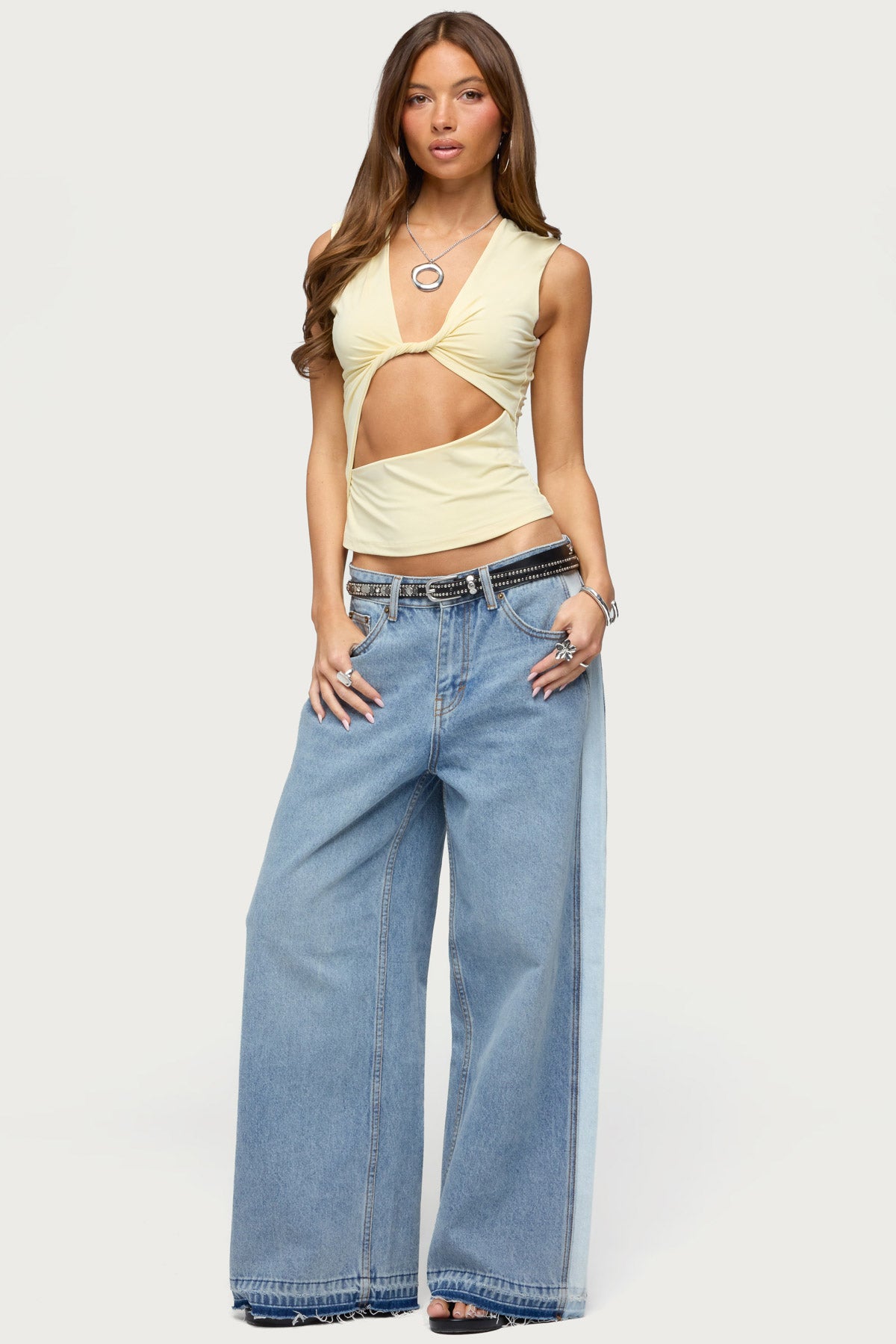 Miranda Twist Cutout Top - Image 4
