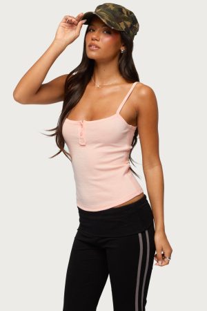 Channa Henley Tank Top