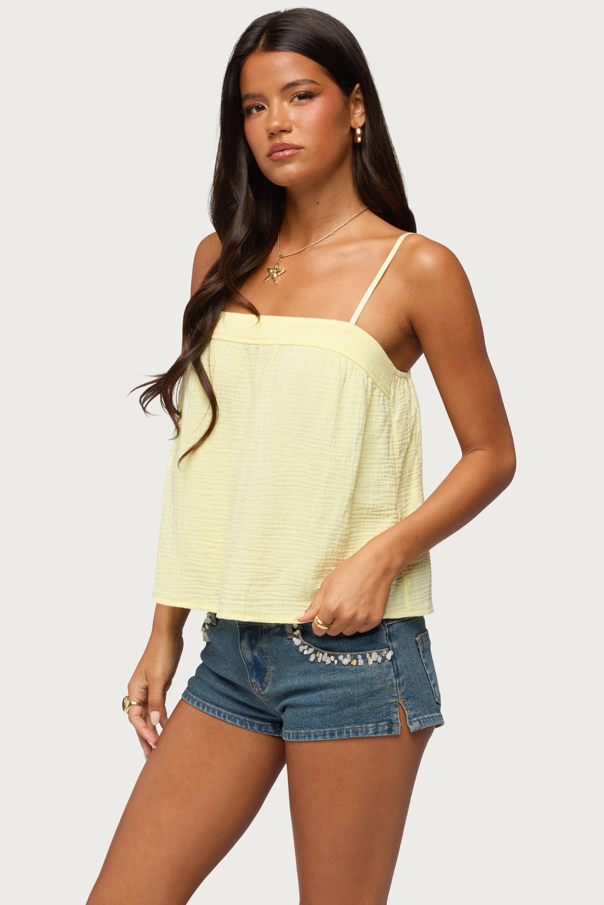 Sapphire Textured Tank Top - Image 3