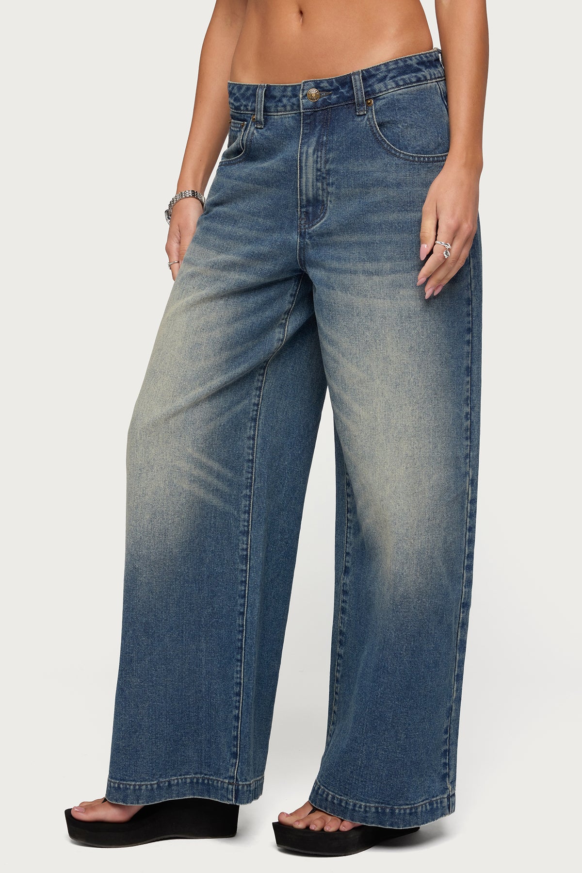 Sabira Low Rise Baggy Jeans - Image 3