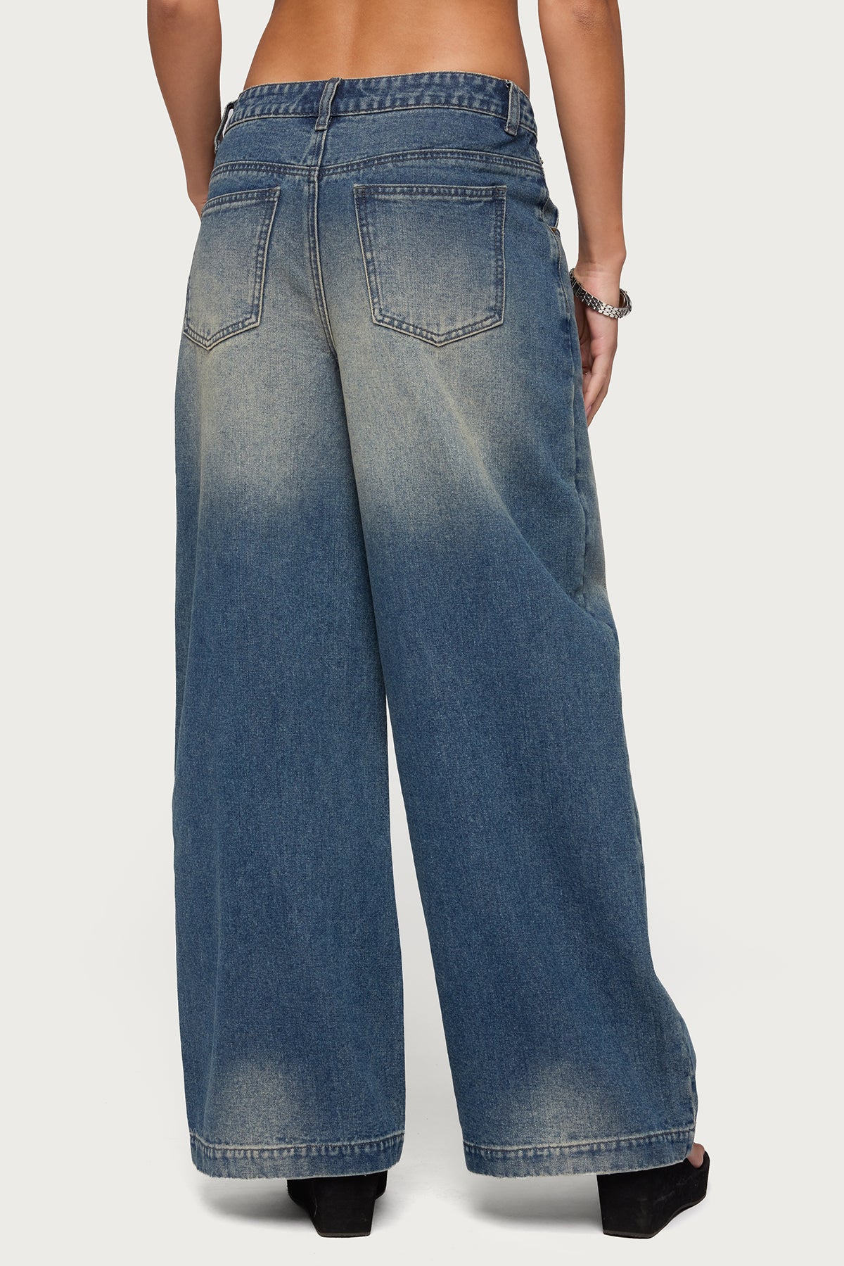 Sabira Low Rise Baggy Jeans - Image 5