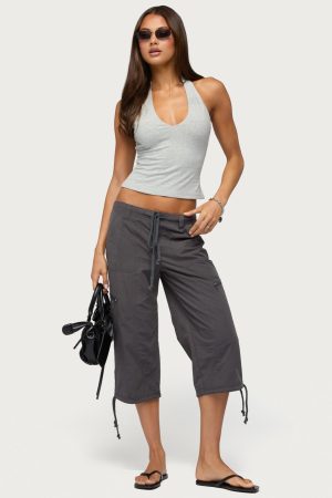 Lilith Cargo Capri Pants