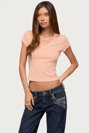 Terrezina V Neck T Shirt