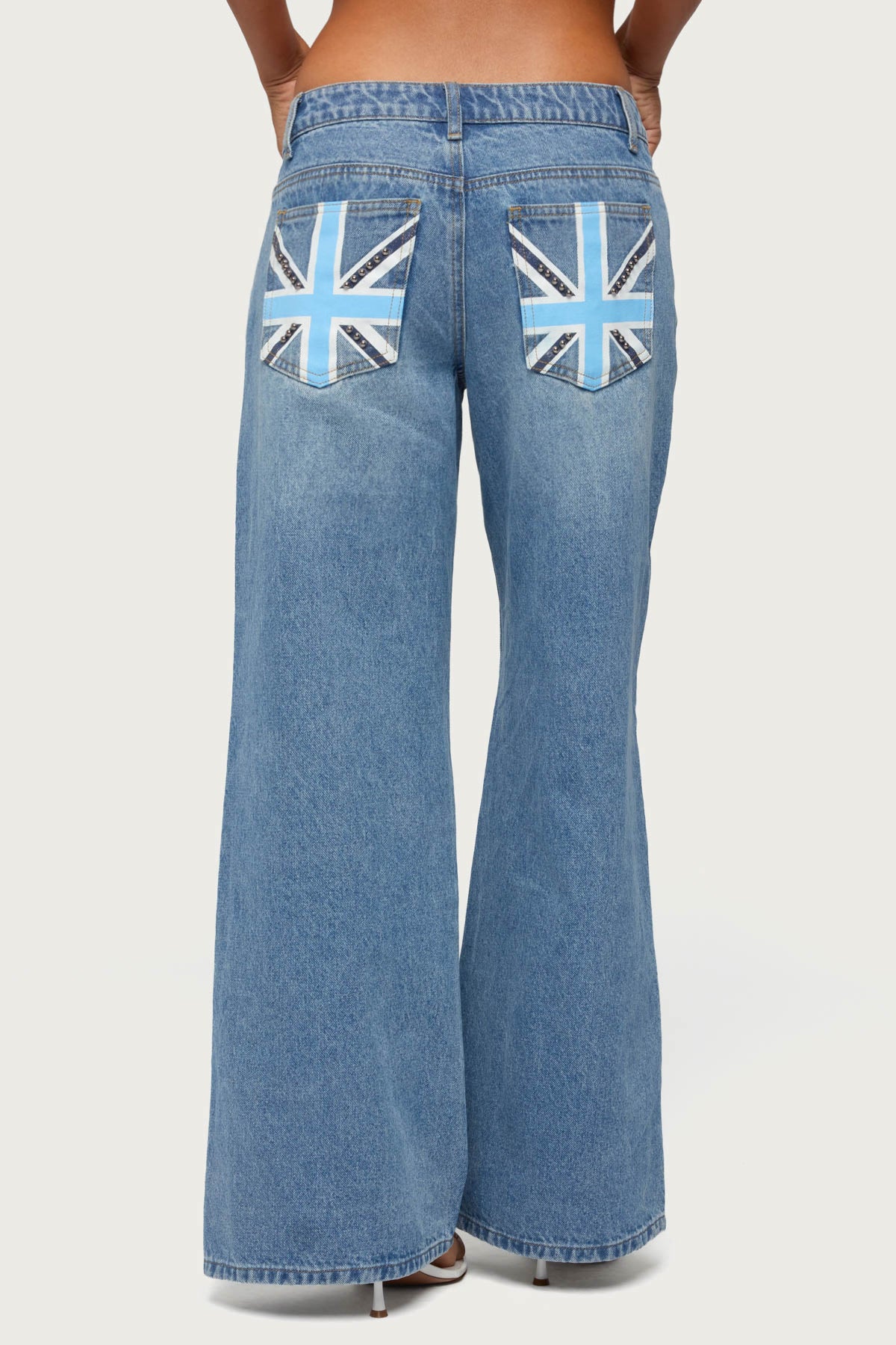 UK Cutie Low Rise Baggy Jeans - Image 5