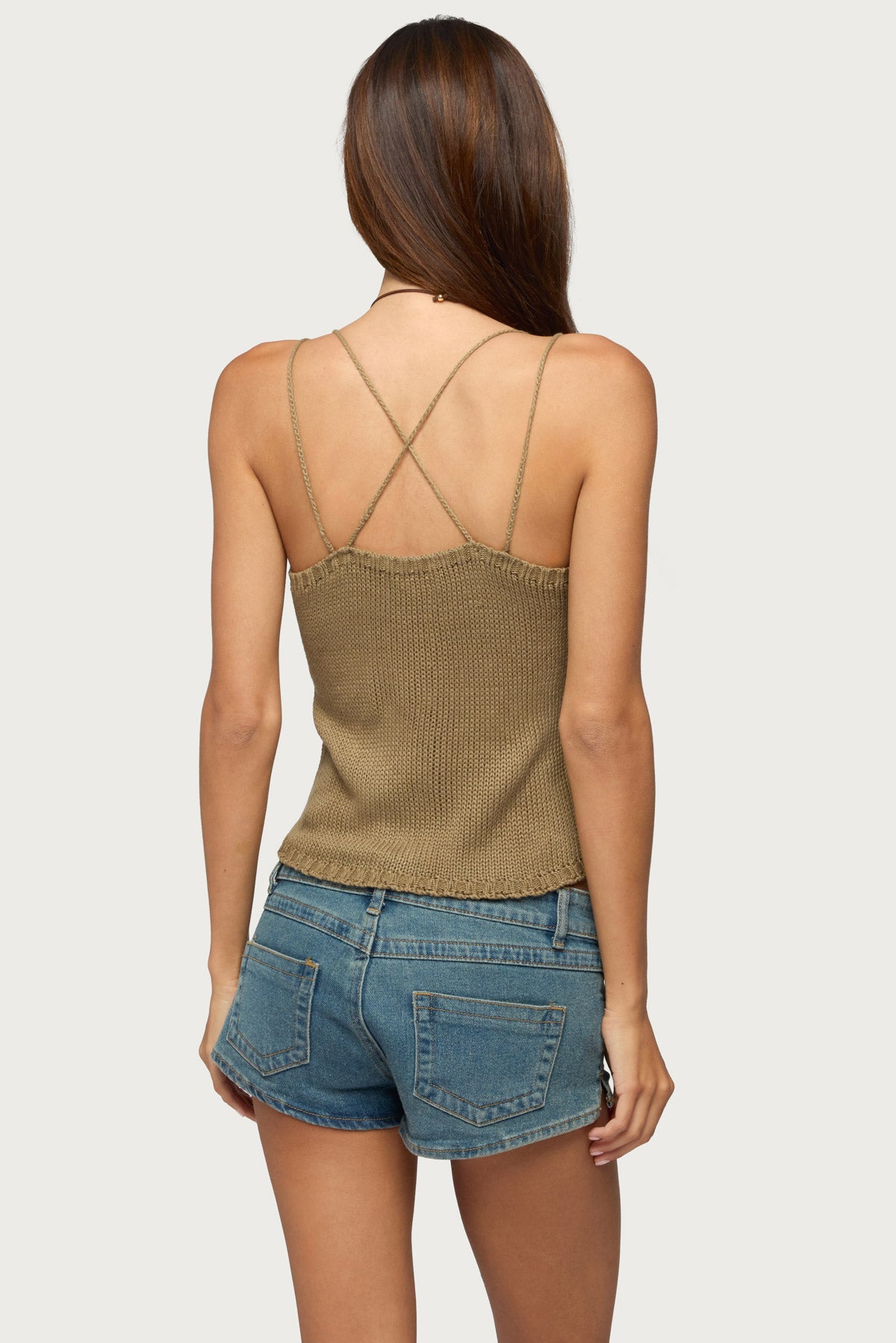 Fernie Bead Fringe Knit Top - Image 4