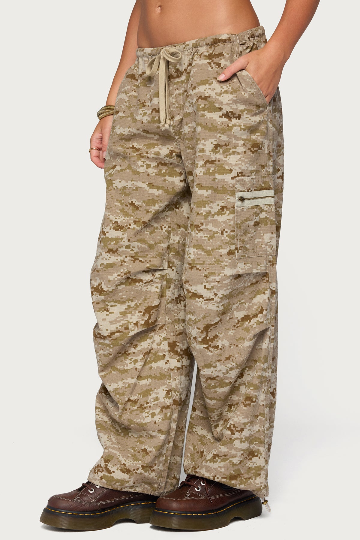 Demey Camo Baggy Pants - Image 3
