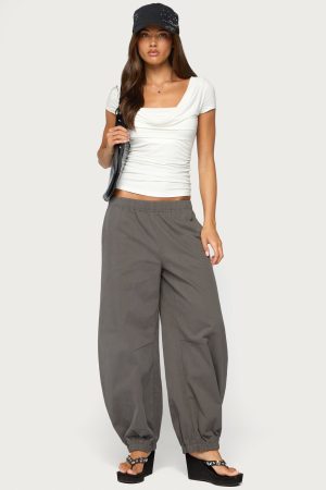 Hayli Cotton Parachute Pants