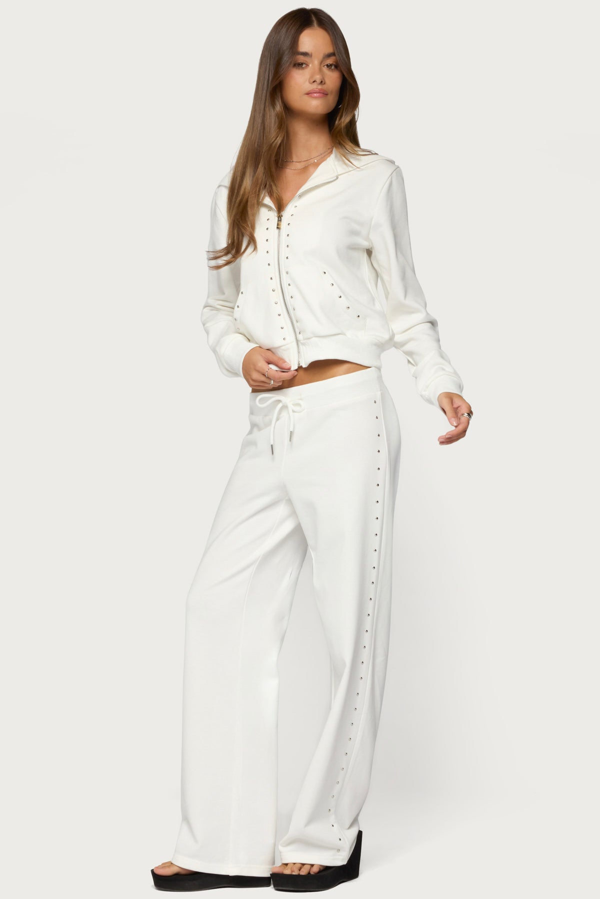 Enid Studded Sweatpants - Image 3