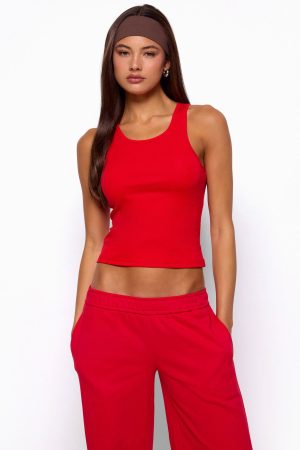 Francie Ribbed Tank Top