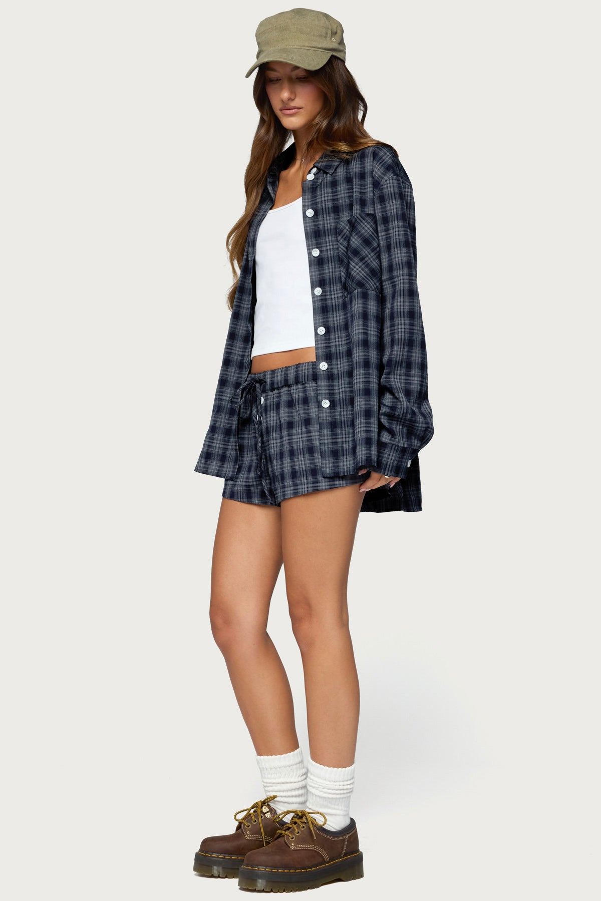 Alessa Plaid Shorts - Image 4